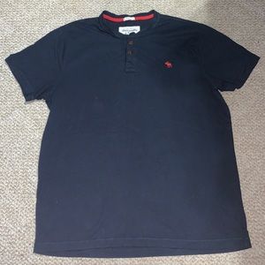 Dark blue Abercrombie and Fitch tee